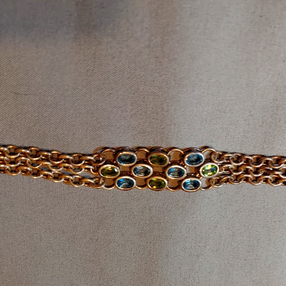 Gemstone bracelet